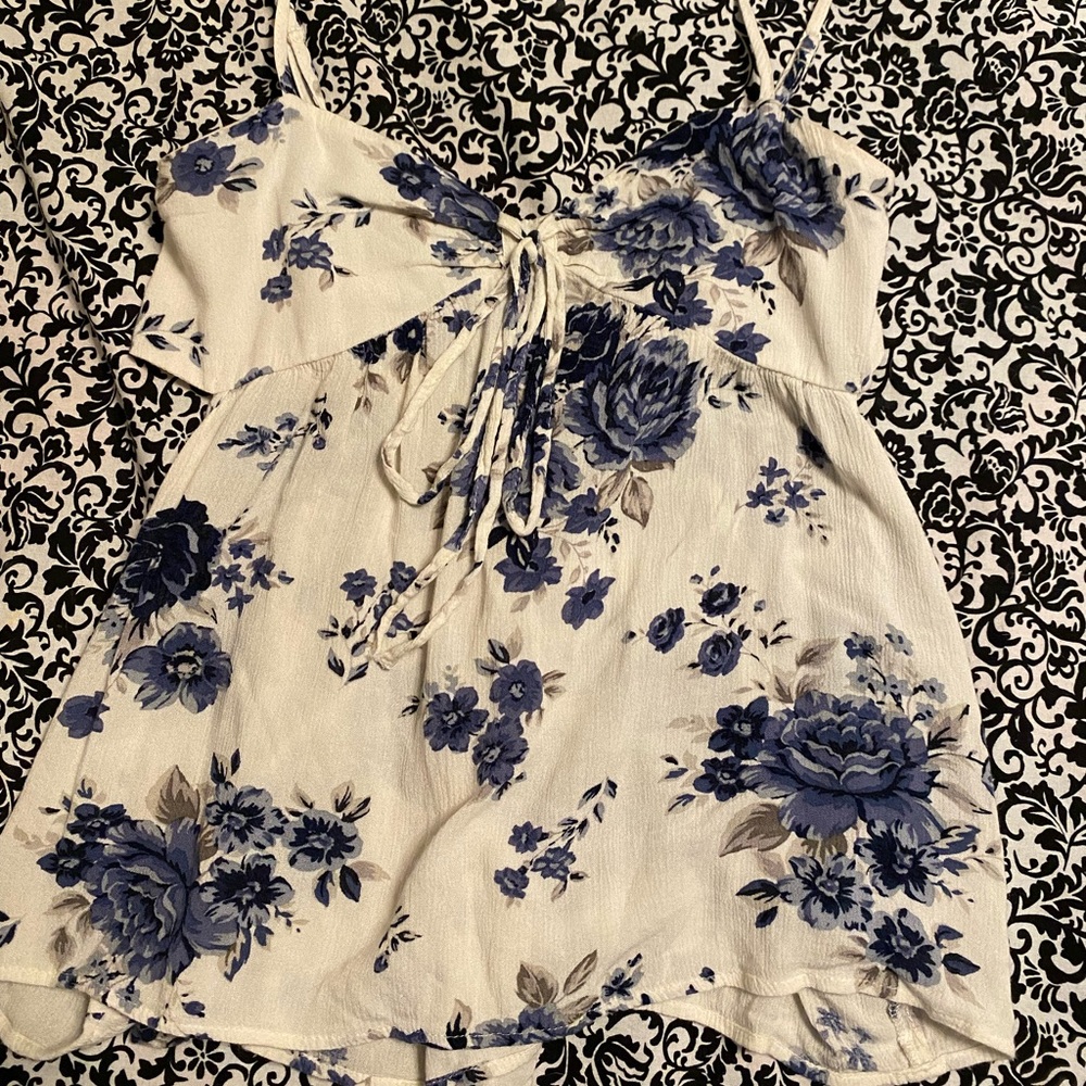 American Eagle floral tank